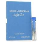 Dolce Gabbana Light Blue by Dolce Gabbana Women Vial sample 04 oz