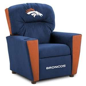  Denver Broncos NFL Team Logo Kids Recliner Sports 