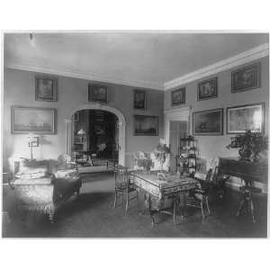 Building interior,Parlor,Wye House,Talbot County,Maryland 