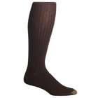 Gold Toe Mens Canterbury Over the Calf Dress Sock, Brown, 3 Pack 