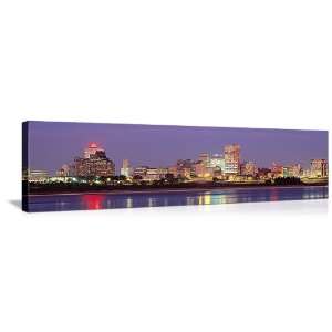  Dusk Memphis TN (48 in x 16 in)