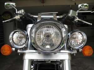 TLM1 Light bar headlight mount Kawasaki Vulcan 500 750 800 900  