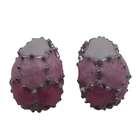 Fashion Jewelry For Everyone Collections Egg Shaped Earrings Rose Pink 
