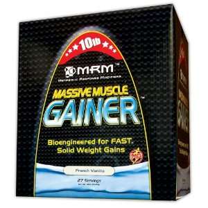  MRM Massive Muscle Gainer, French Vanilla, 10 Pound 