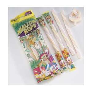 MARSHMALLOW ROPE. Fruit flavored marshmallow twists. (8 individually 