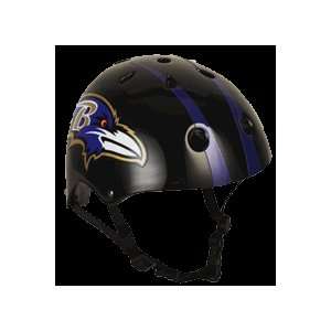  Wincraft Baltimore Ravens Multi Sport Bike Helmet Sports 