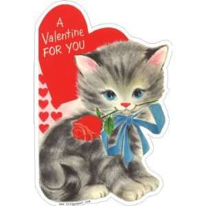    Fridgedoor A Cats Valentine For You Magnet Car Magnet Automotive
