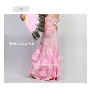   Beautiful Polyester Multicolor Belly Dance Costume Without Belt  