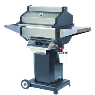 New Phoenix Stainless Steel Natural Gas Grill Head on Aluminum Cart at 