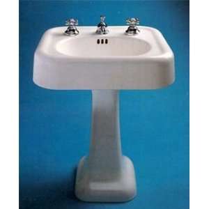  Original Round Edge Style Pedestal Sink