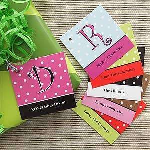  Personalized Gifts Tags   Polka Dots Health & Personal 
