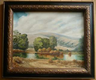 JEWEL COOPER   Listed, California plein air impressionist landscape 