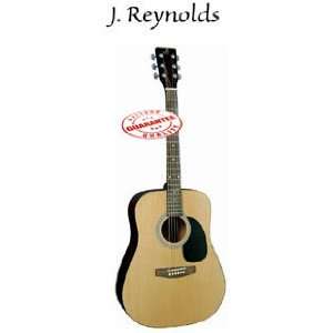  J REYNOLDS DREADNOUGHT GUITAR NATURAL JR65N Musical 