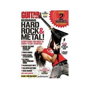  Guitar World Beginning Hard Rock & Metal   DVD Musical 