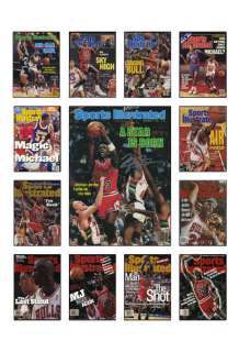 Michael Jordan Career Sports Illustrated Collage Poster  