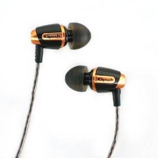   In Ear Noise Isolating Headphones with Microphone (Black) Electronics