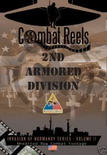 2nd Armored Division Combat DVD Normandy Series WWII  