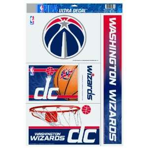 NBA Washington Wizards Ultra Decal Multiple Designs (11 x 17 Inch)