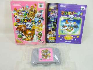 MARIO PARTY 2 Nintendo 64 Japanese Video Game bcc n6  