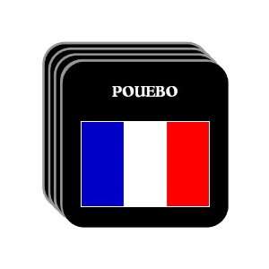 New Caledonia   POUEBO Set of 4 Mini Mousepad Coasters