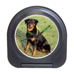  Rottweiler Travel Alarm Clock