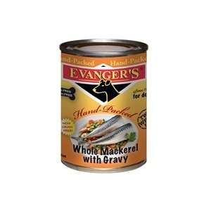  Handpacked Super Premium Whole Mackerel with Gravy Canned Dog Food 