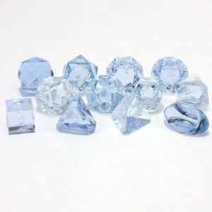  Gems Translucent UnInk Blue Moonstone (12) Toys & Games