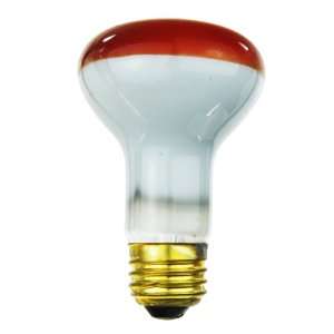   Incandescent 50 Watt, Medium Based, R20 Reflector Colored Bulb, Amber