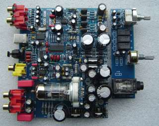 DAC w/Tube & OP Amp output Preamp and Headphone Amp  