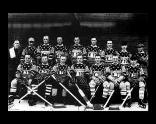 New York Americans 1925 26 First NHL Season Hockey Team Photo  