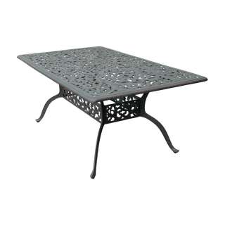 Series 80 Antiqued Bronze Outdoor 6ft. Dining Table  