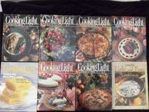   Cooking Light Annual COOKBOOKS, Healthy Recipes, 1990 2000  