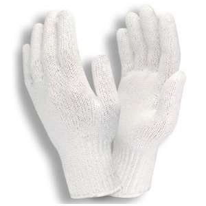    Heavy Weight Poly/Cotton White String Knit Gloves 