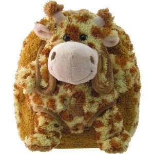   New Adorable Childrens Plush Animal Giraffe Backpack Toys & Games