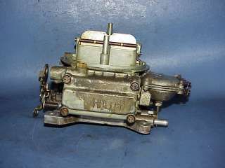 Holley 4 barrel carburetor L 1850 2 0020 600 CFM Model 4160  