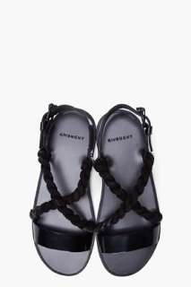 Givenchy Black Rope Sandals for men  