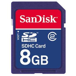8GB 8 GIG SD SDHC MEMORY CARD FOR SVP HDDV 2200 CAMERA  