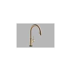 Delta Faucet Single Handle Pull Down Kitchen Faucet Featuring Touch2O 