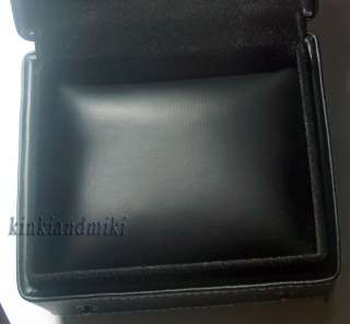 Black leather Storage Case watch Box 11.5*10*7cm  