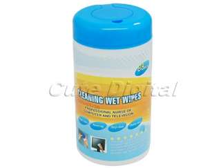 Monitor LCD TV Screen Cleaning Clean Wet Wipes 88 PCS  