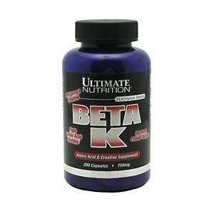  Ultimate Nutrition Platinum Series Beta K   200 ea Health 