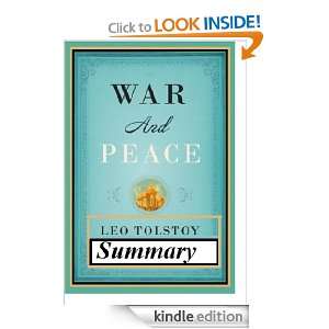 War and Peace Summary S Clarke  Kindle Store