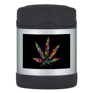  Thermos Food Jar Marijuana Flowers 60s 