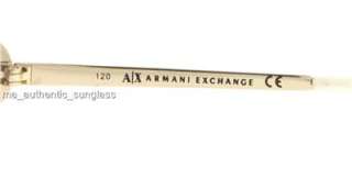 ARMANI EXCHANGE AX143 AX 143 143/S GOLD J5G 02 SUNGLASS  