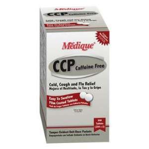  105 13 CCP Caffeine Free Tablets 250x2 Per Box by Medique 