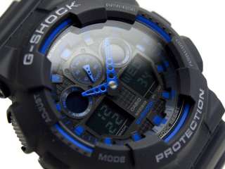Casio G Shock Velocity Indicator Watch GA100 GA 100 1A2  