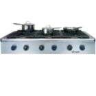   48 in. Gas Rangetop, Stainless Steel   High Altitude Natural Gas