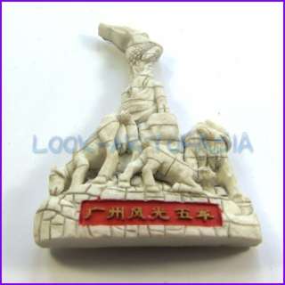 Souvenir Rams Sculpture LANDMARK Guangzhou China Magnet  