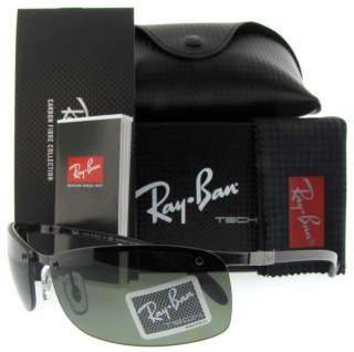 RAY BAN RB 8305 082/9A DARK CARBON RB8305 SUNGLASSES 805289373827 