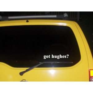  got hughes? Funny decal sticker Brand New Everything 